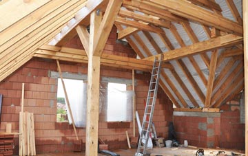 Elford Closes attic trusses